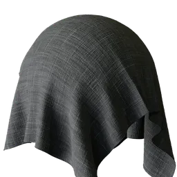 Grey Fine Woven Fabric