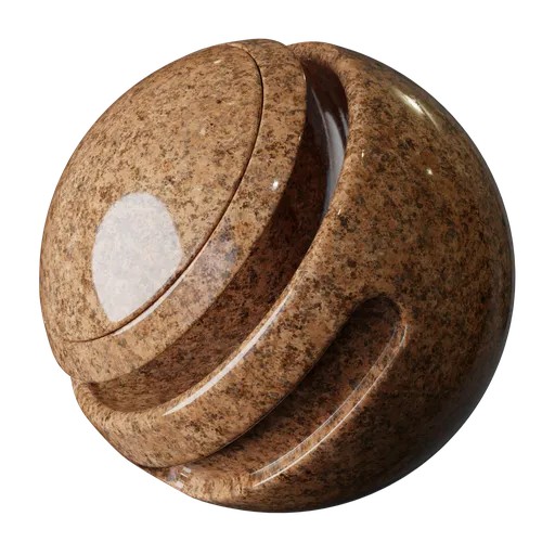 Polished Tan Granite