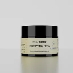 Cosmetics cream box white bg setup