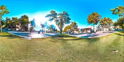 Suburban Park Crossroad