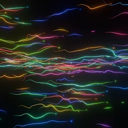 Flowing Ribbon Fx