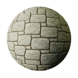 Brick wall tiling