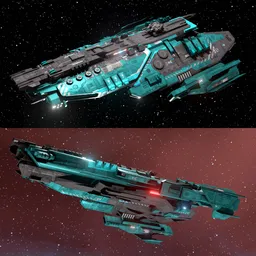 Space Ship Frigate