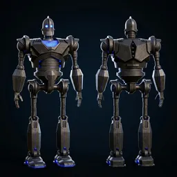 The Iron Giant Blue Core