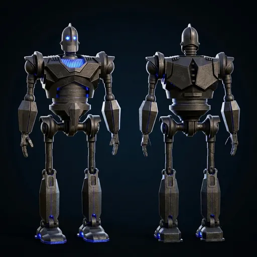 The Iron Giant Blue Core