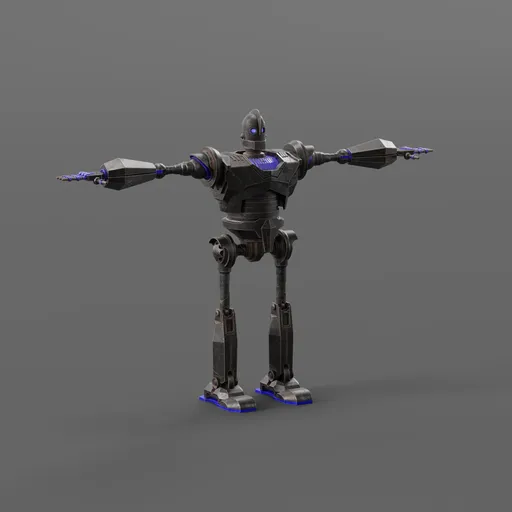 The Iron Giant Blue Core