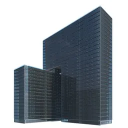 Modern Tower and Skyscraper Building