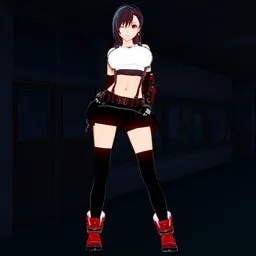 Character Model Tifa LockHeart