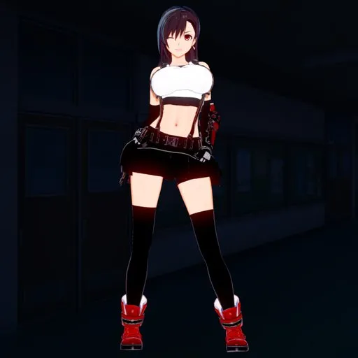 Character Model Tifa LockHeart
