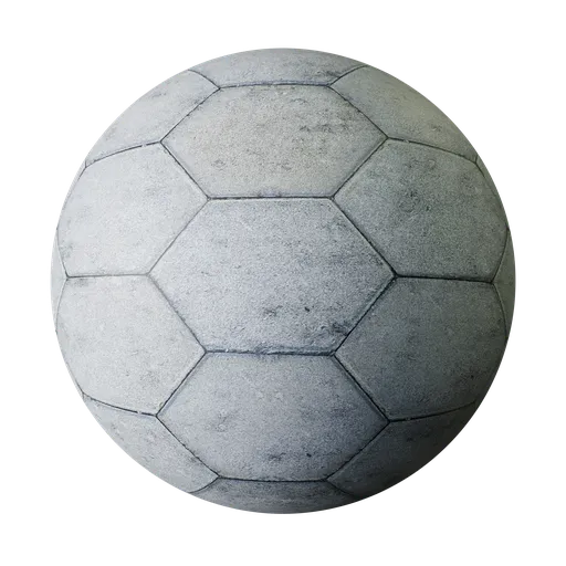 Seamless park paving texture for realistic 3D outdoor scenes, ideal for Blender PBR material workflows.