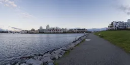 Downtown Victoria Harbour Sunny Morning