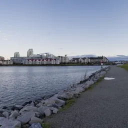 Downtown Victoria Harbour Sunny Morning