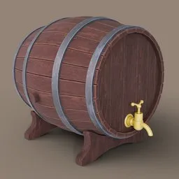 Wooden barrel