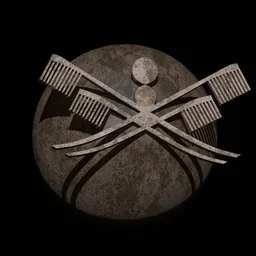 Rokviz Ancient ornament symbol brush