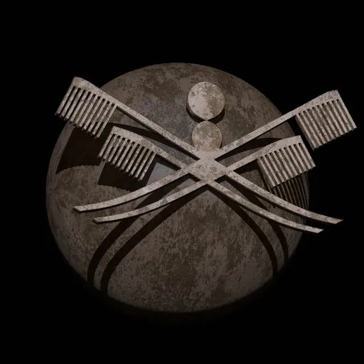 Rokviz Ancient ornament symbol brush