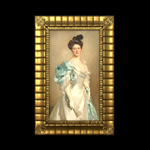 Retro picture frame