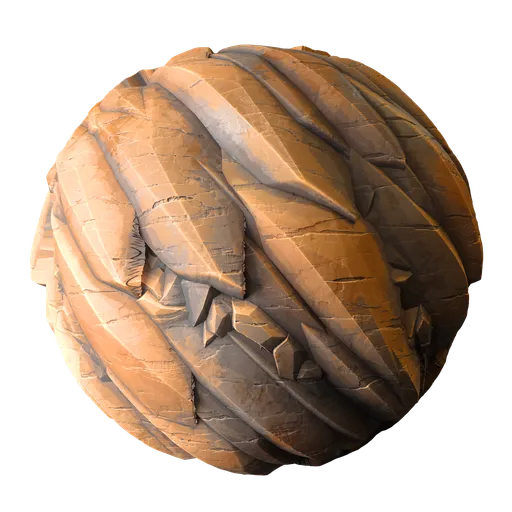 Stylized Stone Clift