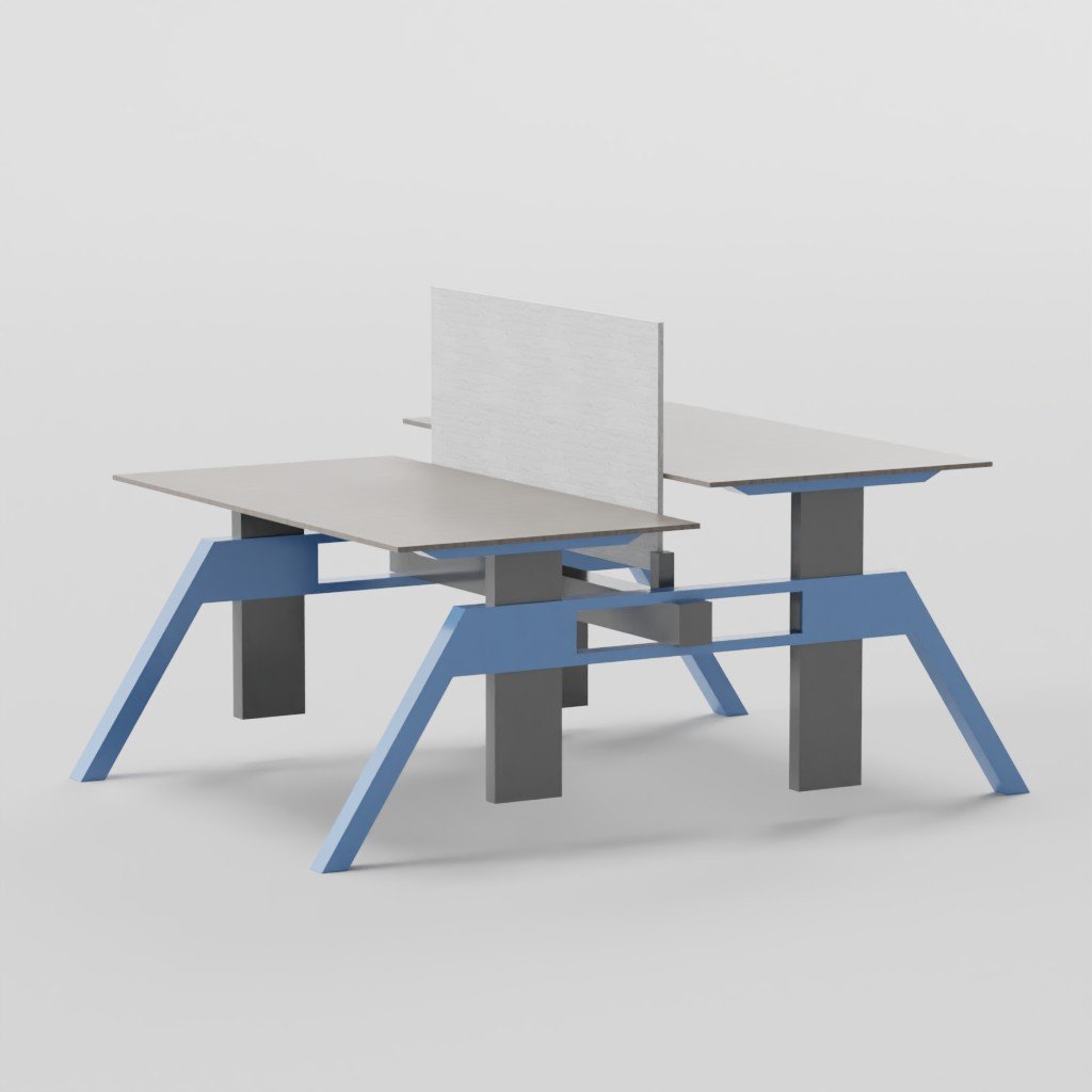 Office Desk | FREE 3D Desk models | BlenderKit