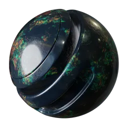 Cosmic Black Opal
