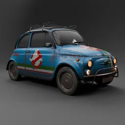 Fiat 500L Ghostbusters