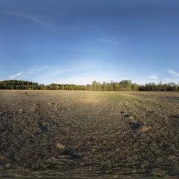 Dry Meadow, golden hour, unclipped sun