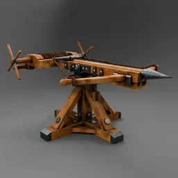Medieval Ballista Turret