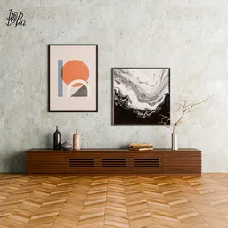 Lesterny Media Console modern set