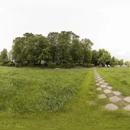 Zoliborz yard, 17k, cloudy, bg photos