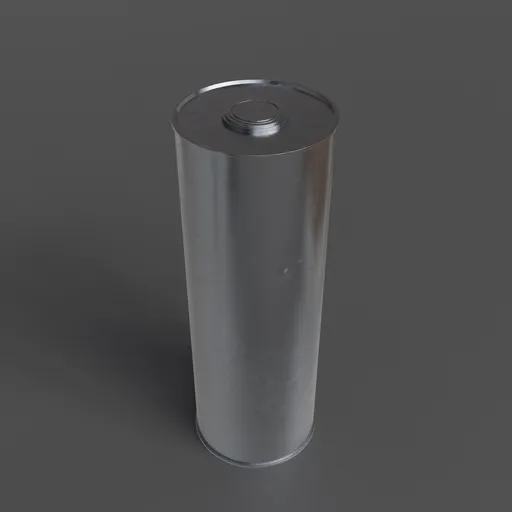 Long round oil can