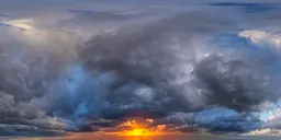 Infinite Real Sky - Clouds Sunset