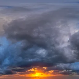 Infinite Real Sky - Clouds Sunset