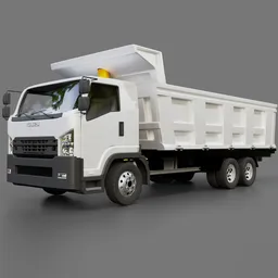 Isuzu F Series Dump Truck(Rigged)