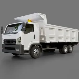 Isuzu F Series Dump Truck(Rigged)
