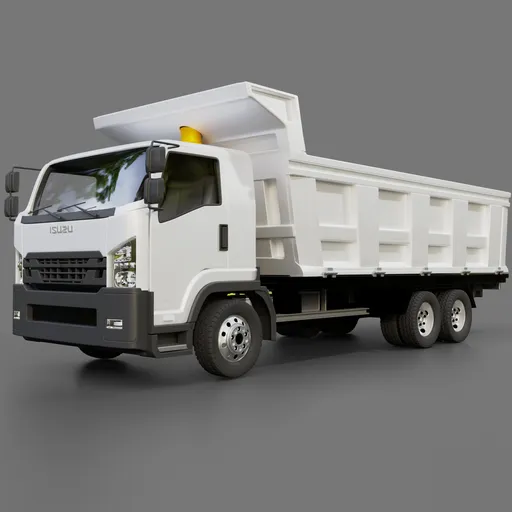 Isuzu F Series Dump Truck(Rigged)