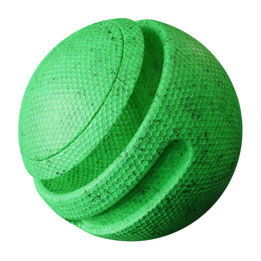 Patterned green metal