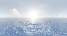 Clear Ocean Daylight Sky