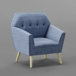 Kingfun accent chair