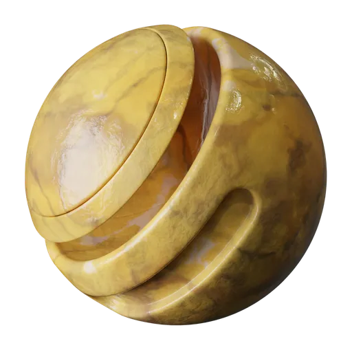 Procedural Bright Marble