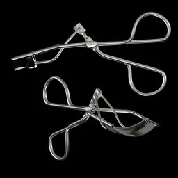 Detailed 3D eyelash curler model, perfect for Blender 3D artists in need of realistic eye enhancement tools.