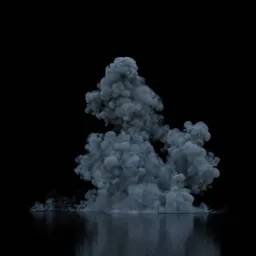 Ground Smoke Cloud Static