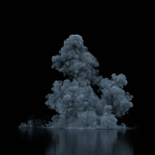 Ground Smoke Cloud Static