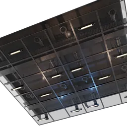 Modular industrial ceiling