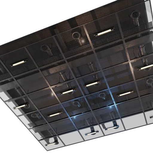 Modular industrial ceiling