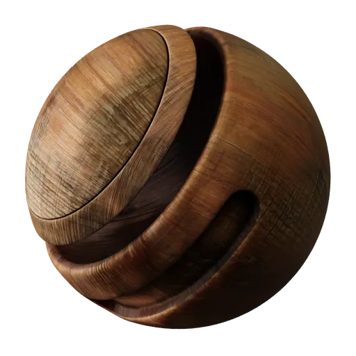 Scuffed Oak Orange