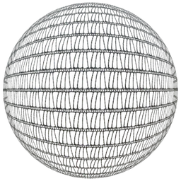 Black Wire Mesh Knitted Metal