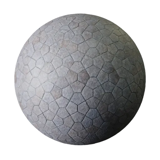 Simple garden pavement