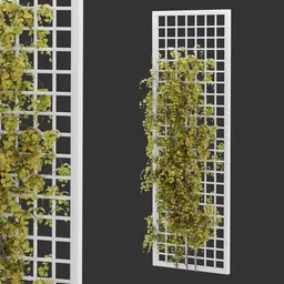 Grid Ivy Autumn Plant AQ