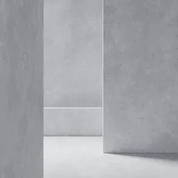 White plaster empty room