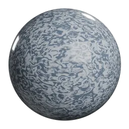 Azul Breccia Marble (Procedural)
