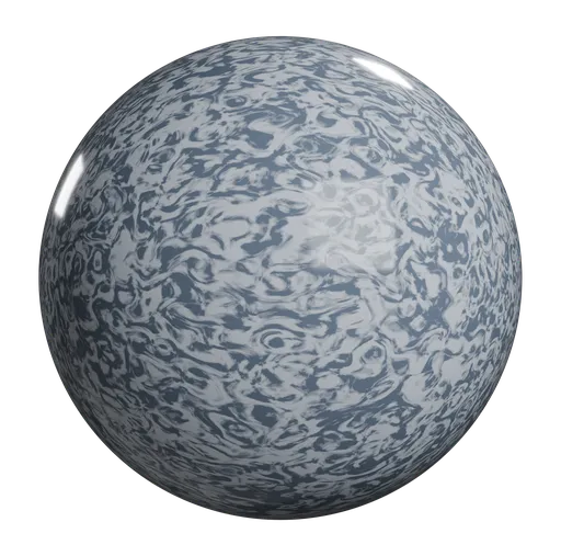 Azul Breccia Marble (Procedural)